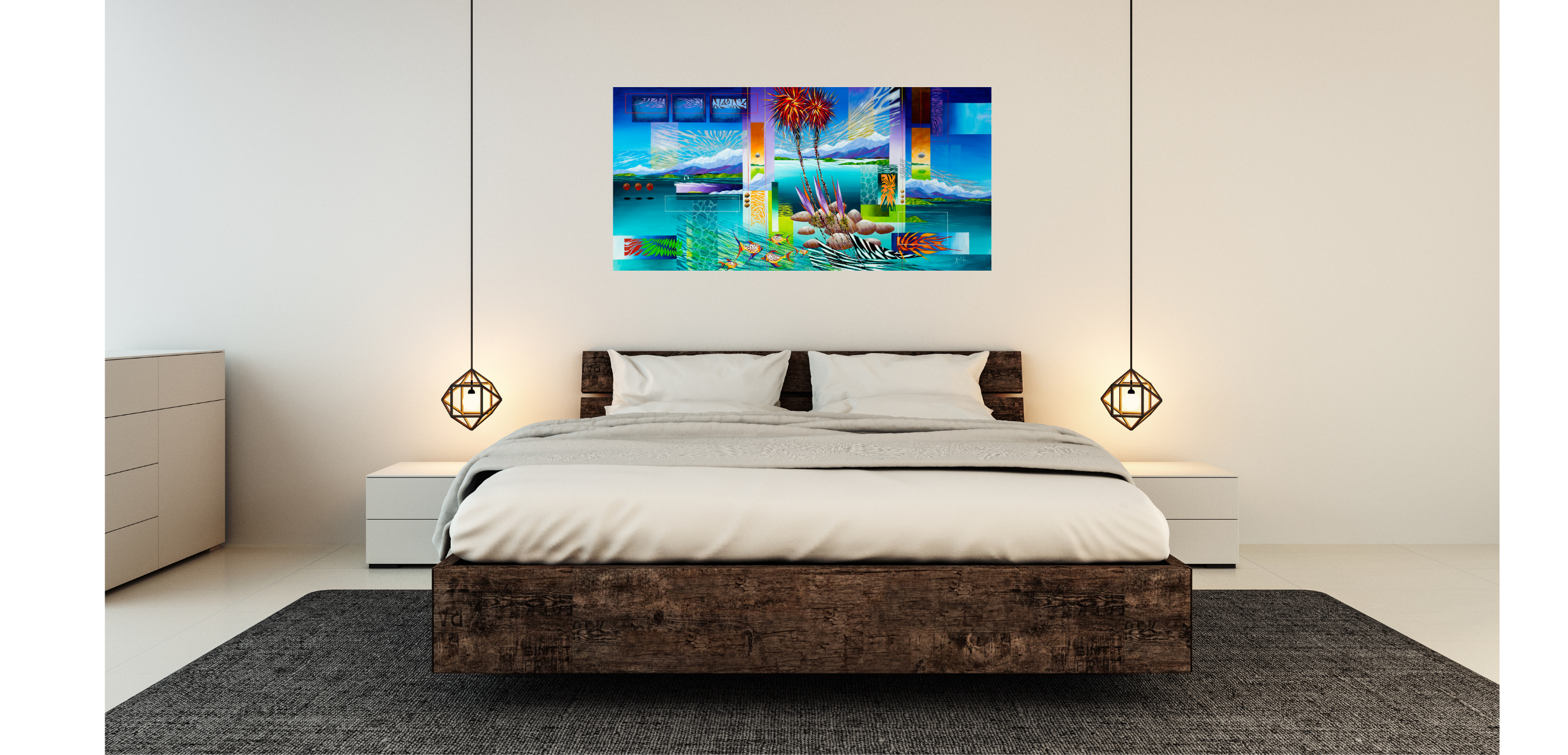 Ultra Marine Discoveries | Panoramic – Jeffrey Baker Art