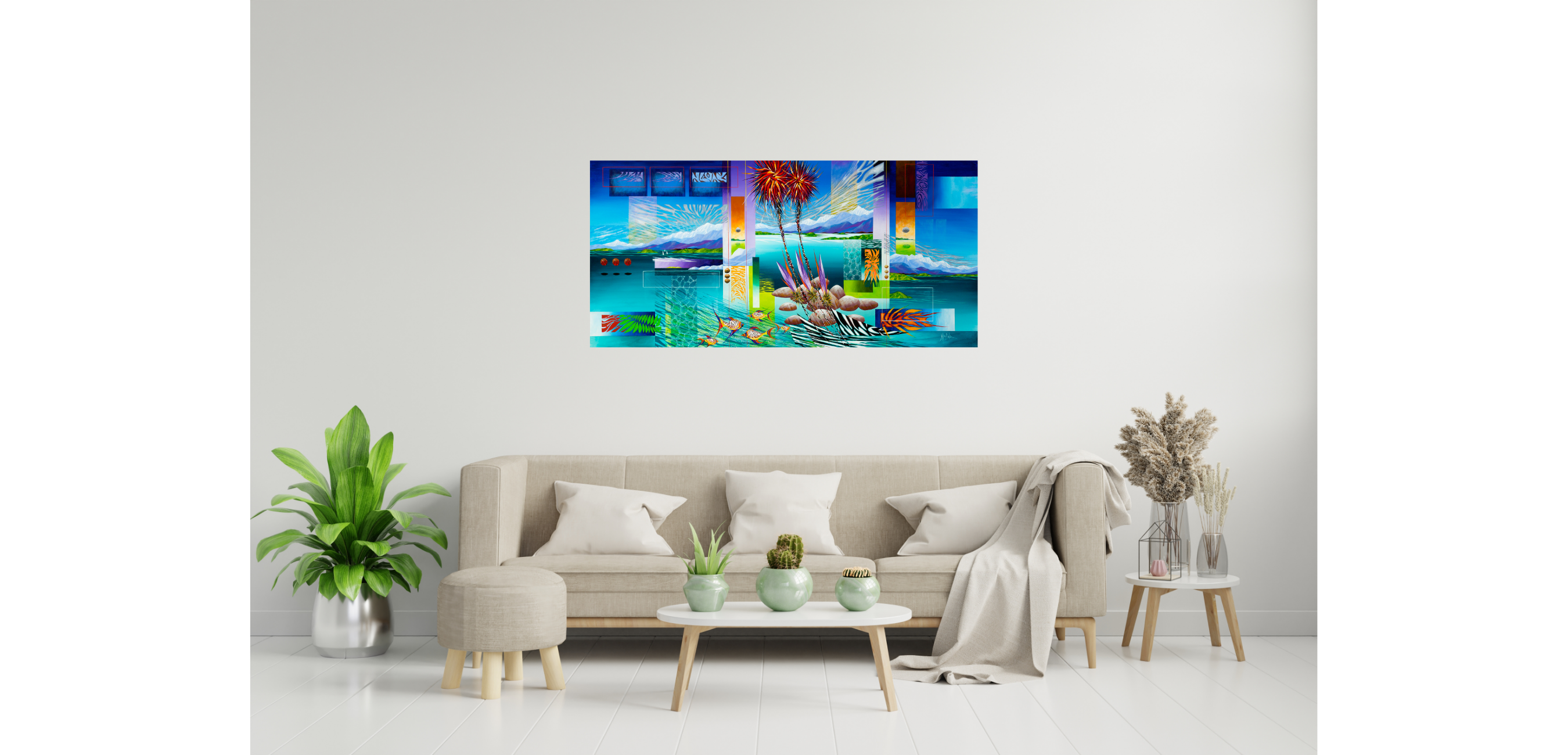 Ultra Marine Discoveries | Panoramic – Jeffrey Baker Art